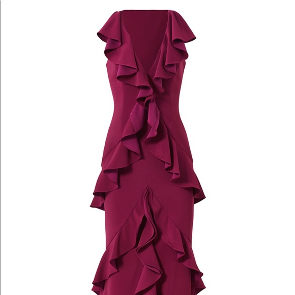 Jay Godfrey Plum June Gown - Picture 5 of 15